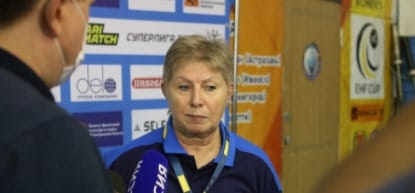 Суперлига Париматч. Любовь Сидоричева: "Хотели проиграть не больше десяти мячей. К сожалению, не получилось"