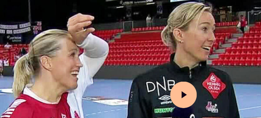 Норвегия. Гро Хаммерсенг-Эдин о проведшей 40 минут на площадке в первом матче Хейди Лёке: "Это безумие"