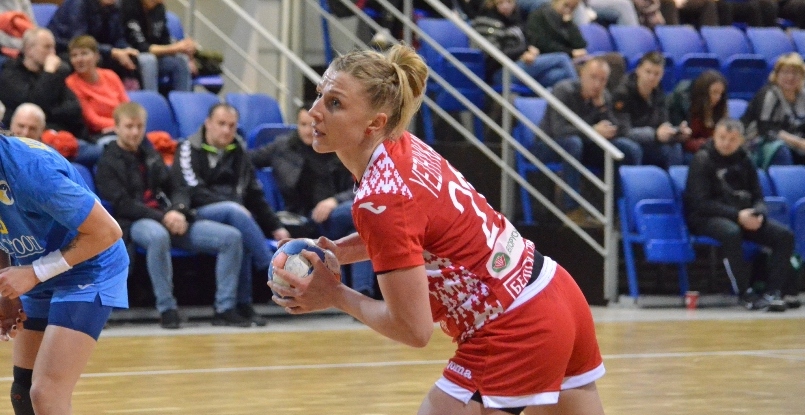 Лидер сборной Беларуси Карина Ежикова: "Не скажу, что мы сильно тренировались, но здорово, что приехала команда Украины"