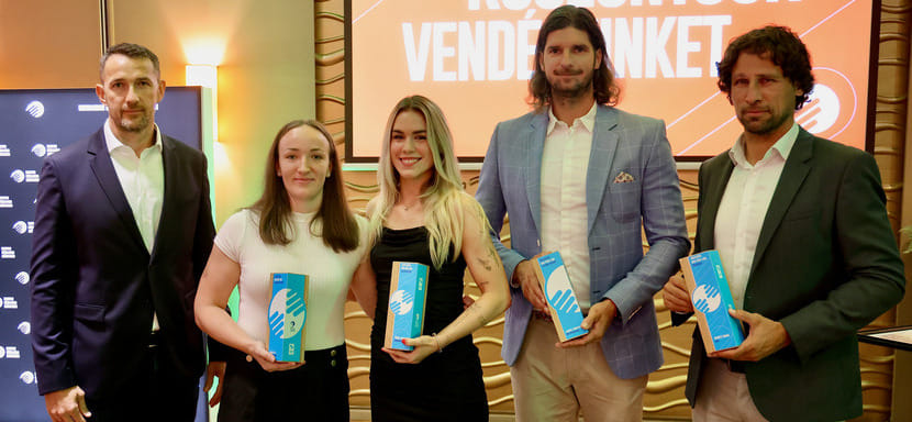 Венгерская федерация наградила лауреатов: лучшими игроками прошлого сезона стали Людовик Фабрегас и Леа Фараго