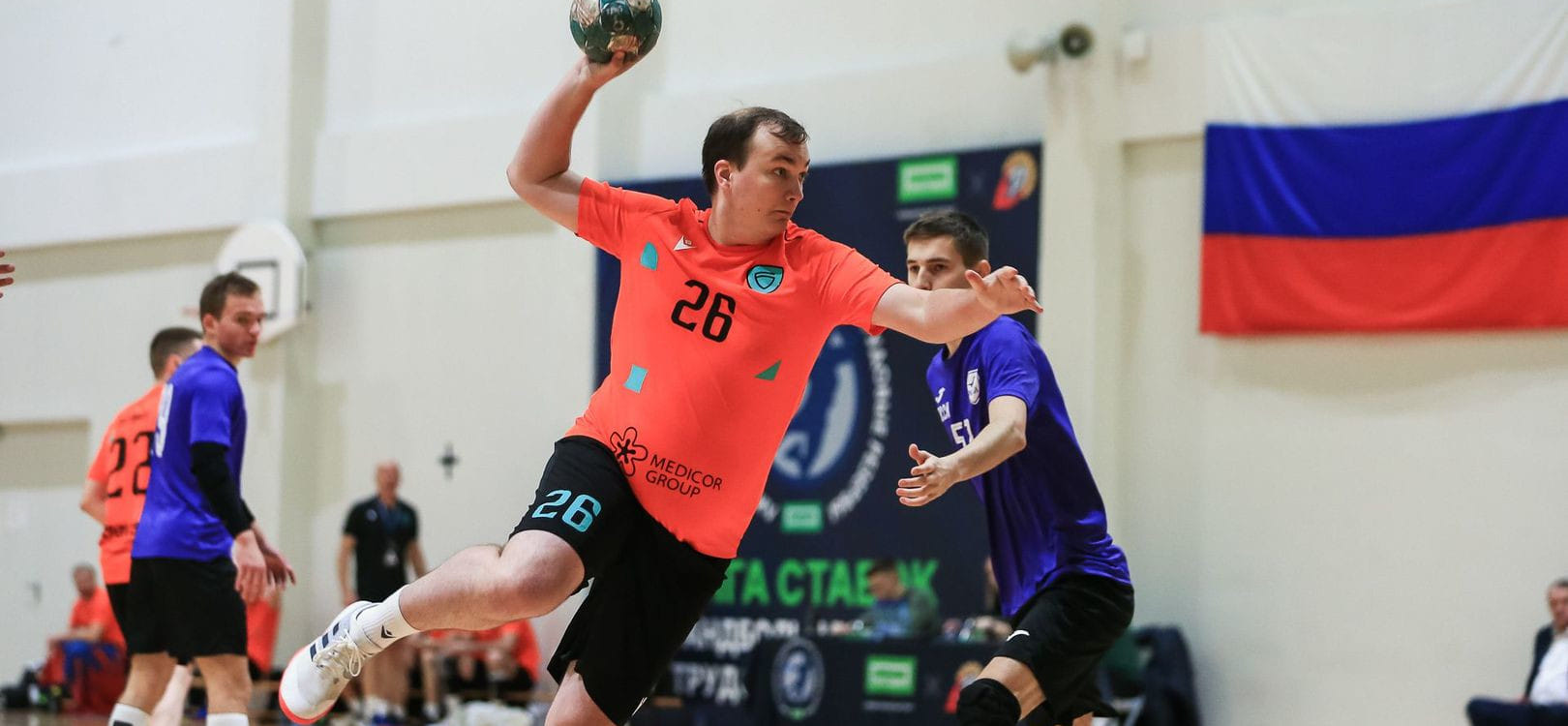 Федеральная гандбольная лига "Трудовые резервы". Победителями однокруговых турниров в дивизионе "Москва" стали "Бояре" и "Штурм"