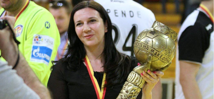 Балканы. Президент северомакедонского "Металлурга" Зорица Блажевска: "Гандболисты, не достигшие 23 лет, не должны уезжать из Северной Македонии"