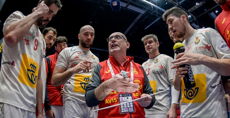 ЧЕ-2020. Главный тренер сборной Испании Хорди Рибера: "Команда уже достигла многого, мы обеспечили себе путевку на чемпионат мира"