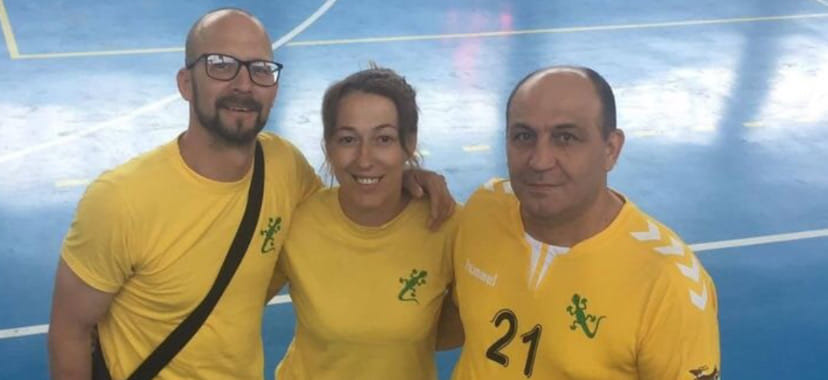 Балканы. 46-летняя полусредняя и тренер "Шампиона" Валентина Радулович в матче с "Гевгелией" защищала ворота своей команды