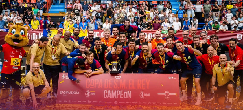 "Барселона" крупно обыграла "Адемар" в финале Кубка Испании и завоевала трофей в 12-й раз подряд. Всего у команды 29 титулов