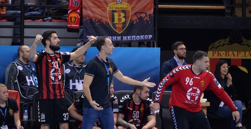 Лига чемпионов. "Вардар" вновь обыграл "Загреб" и вышел в 1/4 финала. Сергей Горбок впервые вышел на площадку после травмы