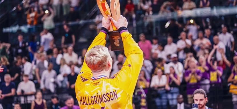 Лига чемпионов. Исландский вратарь "Нанта" Виктор Халльгримссон — автор лучшего сейва по итогам сезона-2022/23 (ВИДЕО)