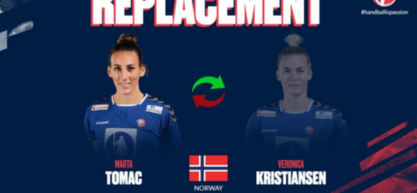 ЧЕ-2020. Изменения в составах команд перед последним туром основного раунда. Норвежки заявили Марту Томац вместо Вероники Кристиансен