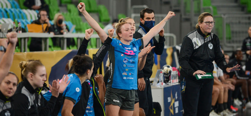 Delo Лига чемпионов. Катарина Крпеж-Шлезак: "Ожидания перед ответным матчем с ЦСКА высоки!"