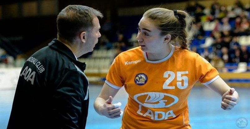 Полусредняя "Лады" Ольга Щербак: "Желаю нашей команде в новом году завоевать первое место"