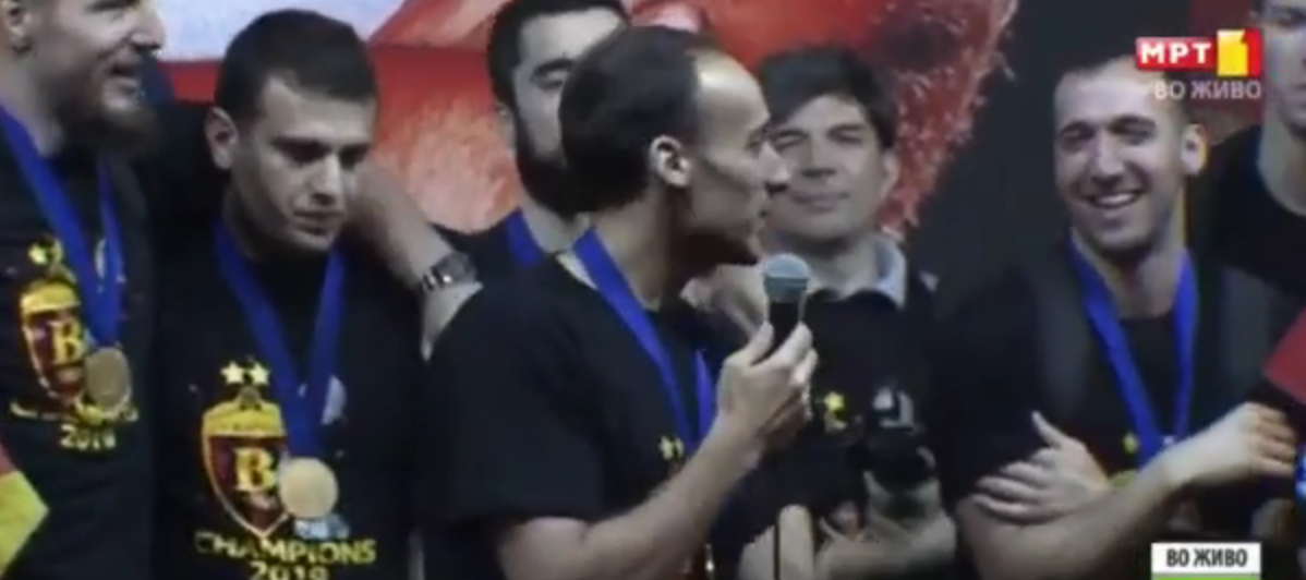 Лига чемпионов. Роберто Гарсия Паррондо: "Этот титул — для "Вардара", для Скопье, для всей Македонии" (ВИДЕО)