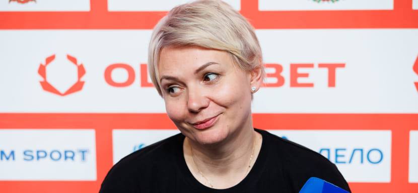 Ирина Дибирова: "Даша Стаценко — наш лидер. Во многих матчах она вела команду за собой, большинство игр получились хорошими"