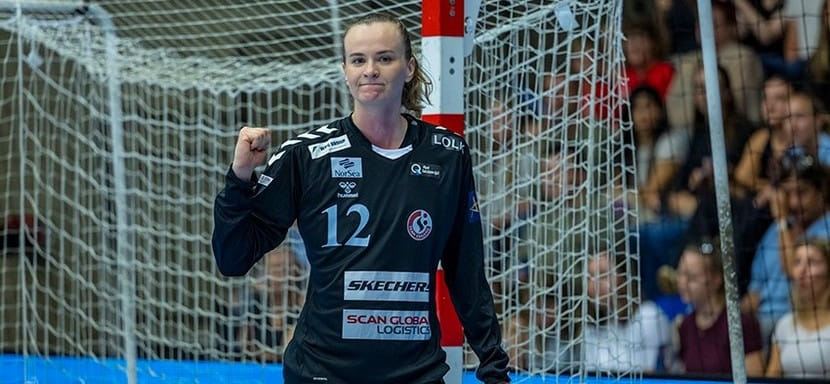 Голкипер датского "Эсбьерга" Анна Кристенсен — автор лучшего сейва в 13-м туре Лиги чемпионов (ВИДЕО)