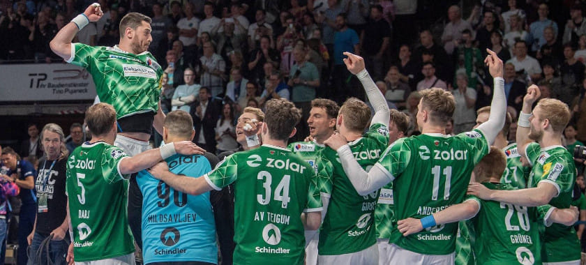 "Берлин" сыграет с "Килем", а "Магдебург" встретится с "Фленсбургом" в четвертьфинальных матчах Кубка Германии