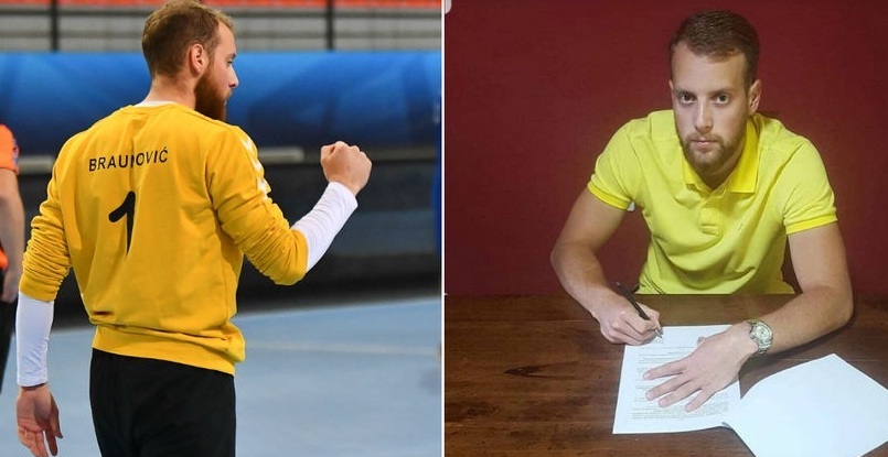 Балканы. Македонский "Охрид" продлил контракт с черногорским голкипером Ягошем Брауновичем