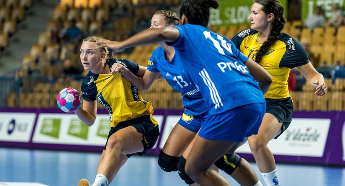 Девушки. ЧЕ-2019. Сборная Франции в малом финале уверенно обыграла команду Дании и завоевала бронзовые медали турнира