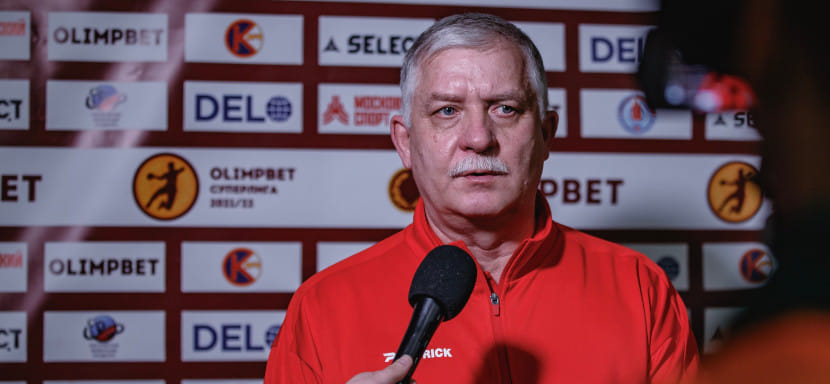 Olimpbet Суперлига. Николай Измайлов после победы над АГУ-"Адыиф": "Мы допустили только пять потерь. Это равнозначно рекорду из книги Гиннеса" (ВИДЕО)