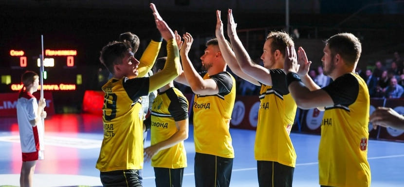 Olimpbet Суперлига. 14 гандболистов омского "Скифа" отправились на гостевой матч с "Пермскими медведями"