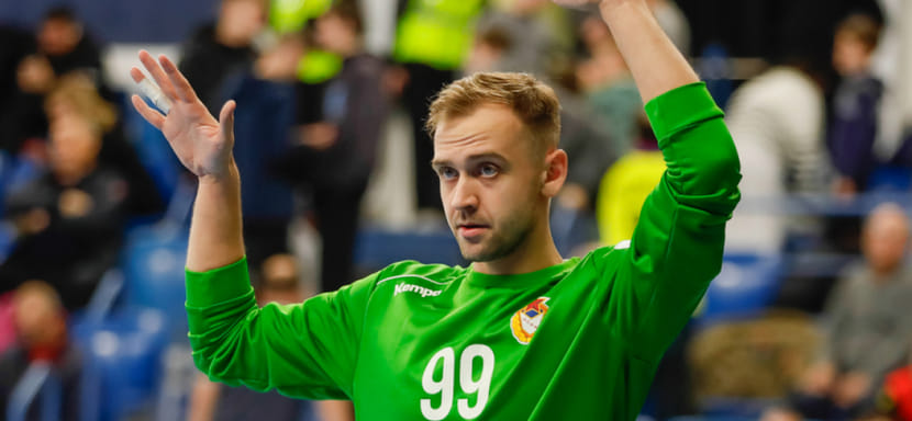 SEHA-Gazprom League. 27-летний вратарь ЦСКА Никита Никулин признан самым ценным игроком десятой недели турнира