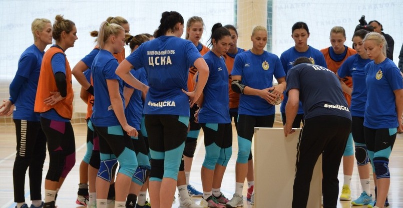 Суперлига. Московский ЦСКА провел открытую тренировку в Красногорске (ФОТО)
