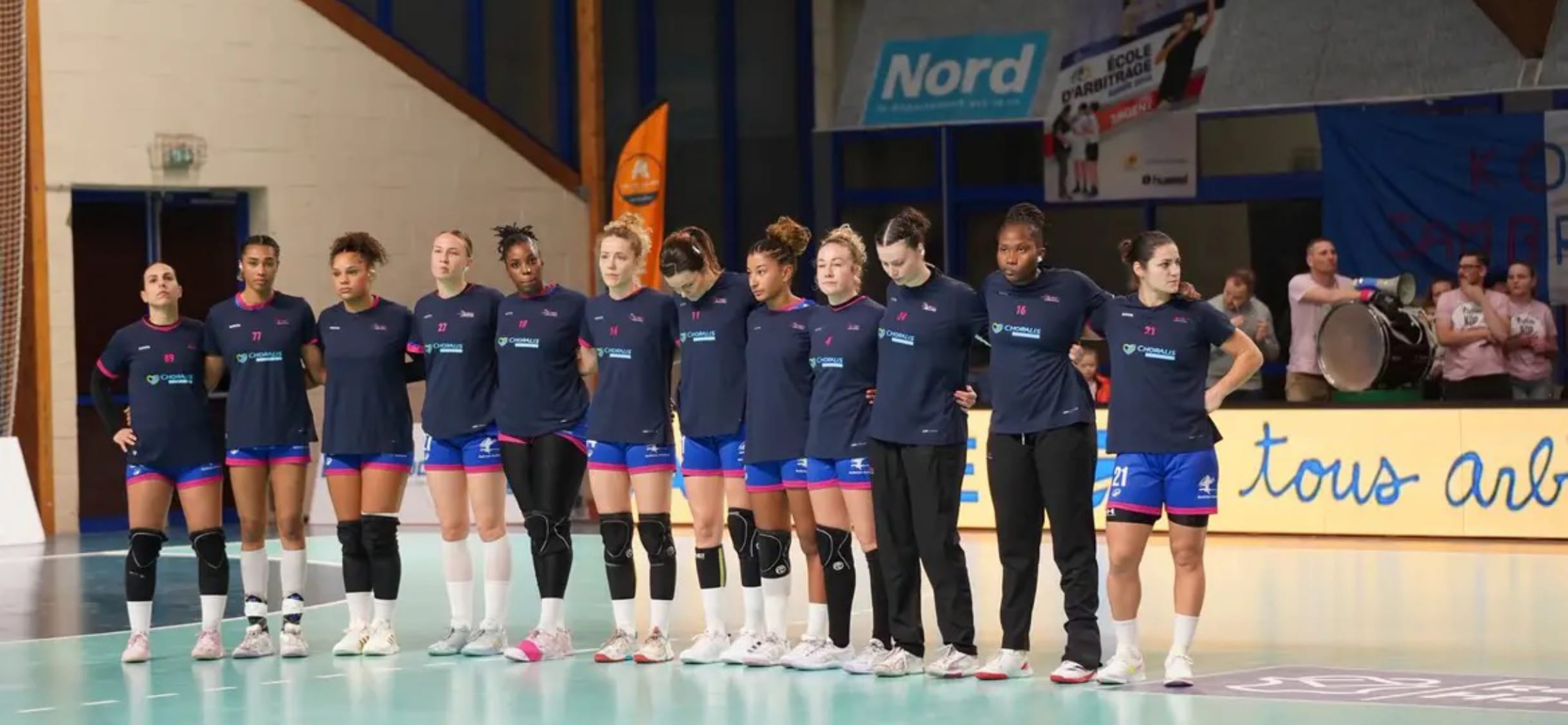 Аутсайдер женского чемпионата Франции "Самбр-Авенуа" обыграл "Тулон" и ушёл с последнего места