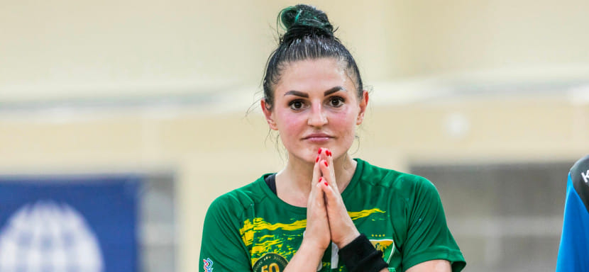 Olimpbet Суперлига. Мария Гафонова: "Я не грубый игрок, просто люблю обниматься с соперницами!"