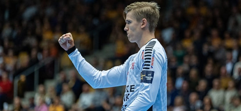 Лига чемпионов. Шведский вратарь датского "Гудме" Тобиас Тулин стал автором лучшего сейва четвёртого тура (ВИДЕО)