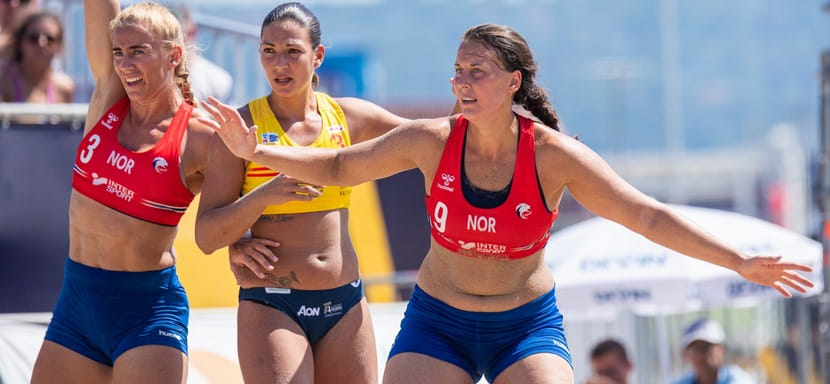 Пляжный гандбол. Женская сборная Норвегии оштрафована на 1500 евро за нарушение правил экипировки в матче за бронзу с командой Испании