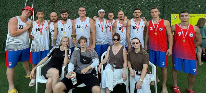 Команда Московской гандбольной академии стала победителем чемпионата Москвы по пляжному гандболу