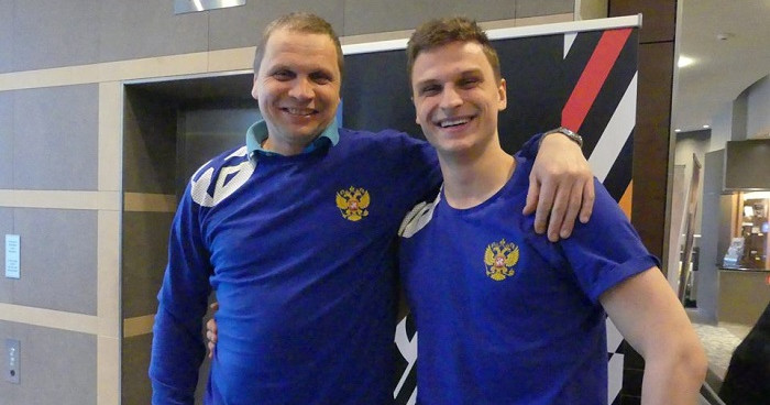 ЧЕ-2020. Вячеслав Горпишин: "У опытных игроков было много потерь мяча. Это связано с тем, что команда не сыграна, было мало времени"