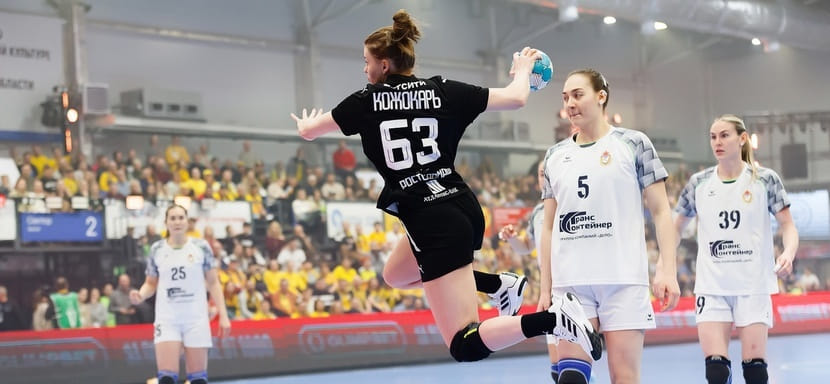 Левая крайняя сборной России Кристина Кожокарь — лучший игрок "Ростова" по итогам января