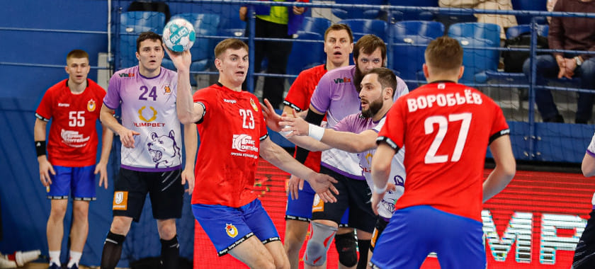 Olimpbet Super League. HC CSKA beat HC Chekhovskie Medvedi on its home court in the first match of the final series of the national championship