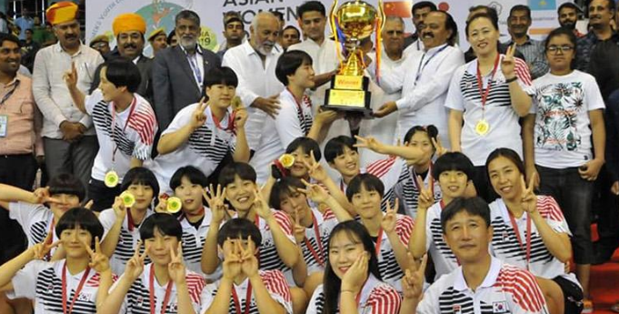 Сборная Южной Кореи выиграла золотые медали девичьего первенства Азии