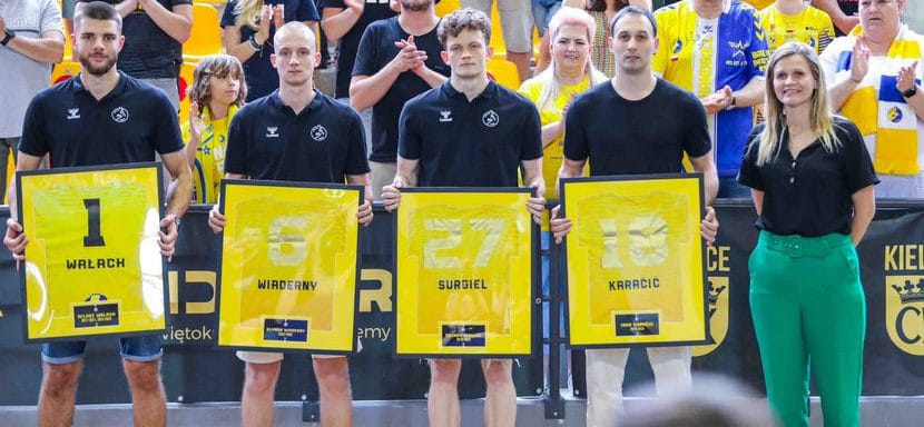 Игор Карачич, Милош Валах, Цезарь Сургель и Шимон Вядерны покидают польский "Кельце"