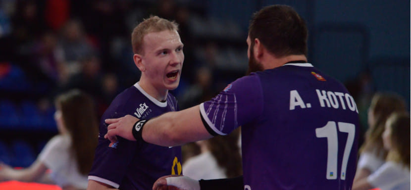 SEHA-Gazprom League. "Чеховские медведи" уверенно разобрались в гостях с минским СКА и гарантировали первое место в группе "Б"