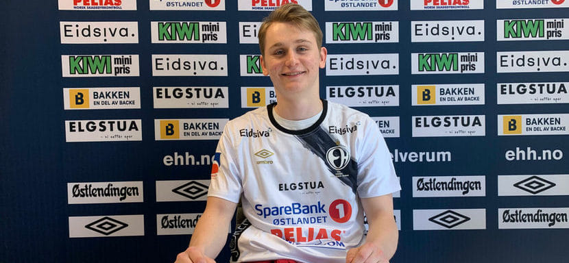 Норвегия. Сильнейший клуб страны "Эльверум" подписал контракт с 19-летним воспитанником Якобом Моэном