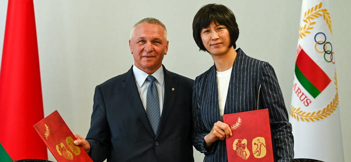 Белорусская федерация гандбола и китайская гандбольная ассоциация подписали Меморандум о сотрудничестве (ФОТО)