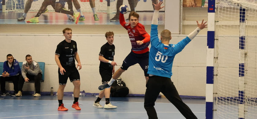 "Мешков Брест" разгромил РГУОР-2008 и завершил первый круг мужского чемпионата Беларуси лидером турнирной таблицы