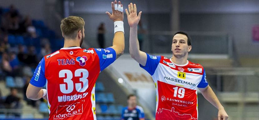 Германия. Правый крайний "Айзенаха" (Д2) Анте Токич получил травму на тренировке