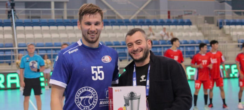 SEHA-Gazprom League. Артём Рабушко: "Даже предлагал "Машеке" поставить на моей майке ударение!"