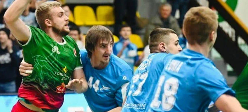 SEHA-Gazprom League. In the only match of the game day HC Zenit Saint-Petersburg won a strong-willed away victory over HC Gomel
