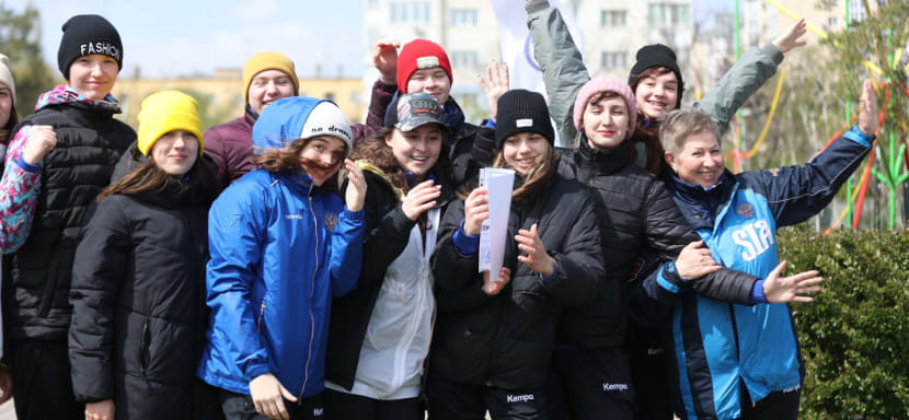 Россия. Вторая и третья команды "Динамо-Синары" приняли участие в акции по высадке деревьев, посвящённой 100-летию общества (ФОТО)