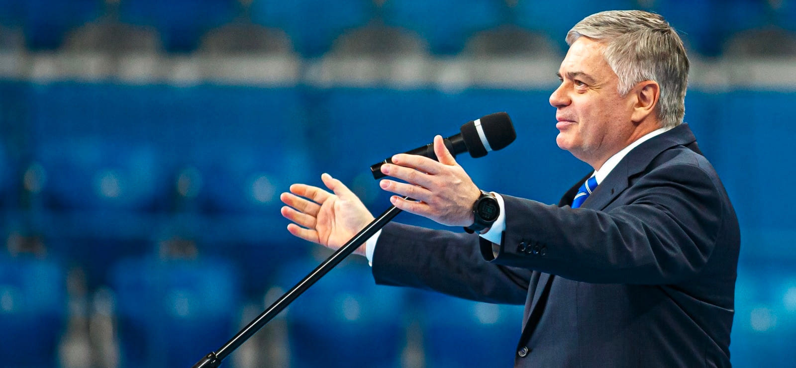 Суперкубок России. Сергей Шишкарёв: "Нам важно выполнять задачу по популяризации гандбола в регионах. Сейчас Кузбассу предстоит новый вызов"