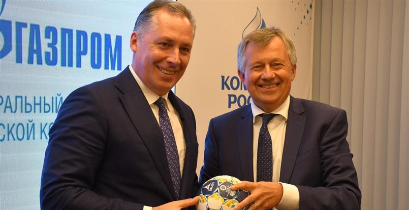 Президент ЕГФ Михаэль Видерер посетил Олимпийский комитет России, а в субботу будет в Ростове-на-Дону на матче Лиги чемпионов