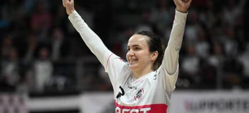 Анна Вяхирева из "Бреста" поднялась на 4 место в гонке бомбардиров Лиги чемпионов. Лидирует по-прежнему Хенню Рейстад из "Эсбьерга"