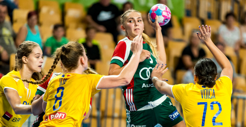 Девушки. ЧЕ-2019. В матче заключительного тура предварительного этапа сборная Венгрии в одолела румынок