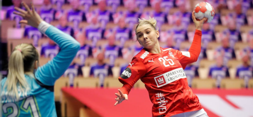 ЧЕ-2020. Сборная Дании уверенно переиграла команду Словении в заключительном матче игрового дня и возглавила группу "А"