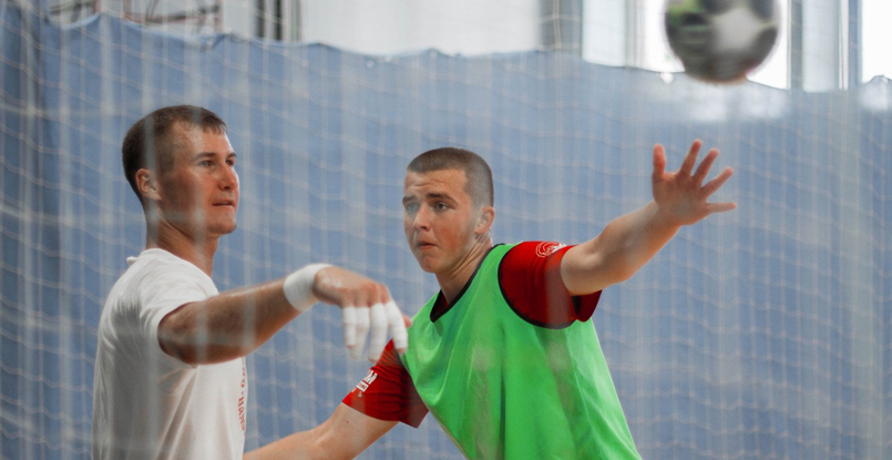 Максим Саликов: "Я лучший игрок матча с "Невой"? Да, почему нет? Ведь бился, старался"