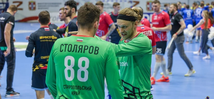 Olimpbet Суперлига. Сергей Столяров: "Очень хотел бы попробовать поиграть в пляжный гандбол, окунуться в эту атмосферу"