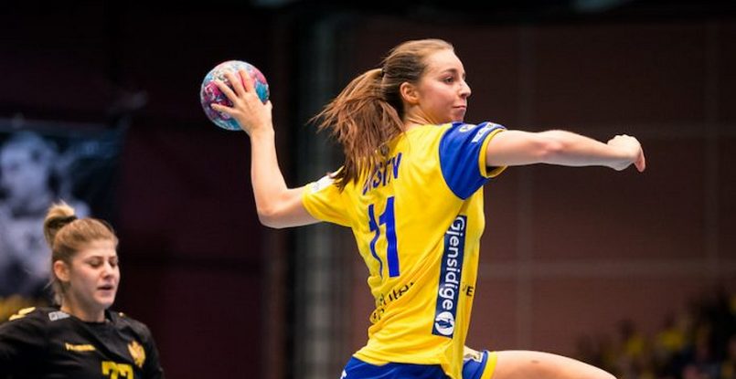 Дания. Правая крайняя "Хорсенса" и сборной Швеции Даниэла Густин возвращается в игру после годичного перерыва